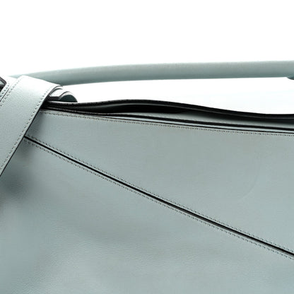 Small Calfskin Handbag - Light Blue