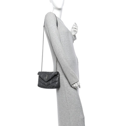 Quilted Lambskin Satchel Bag
