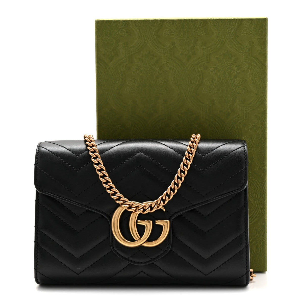 Calfskin Wallet Bag - Black
