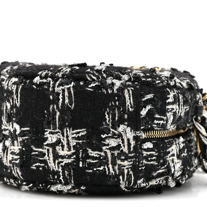 Quilted Clutch Bag - Black