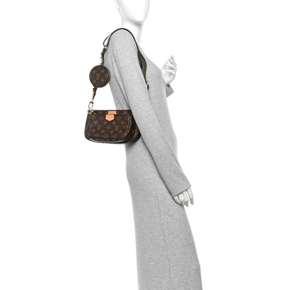 Monogram Multi Pochette Accessories Kaki Handbag