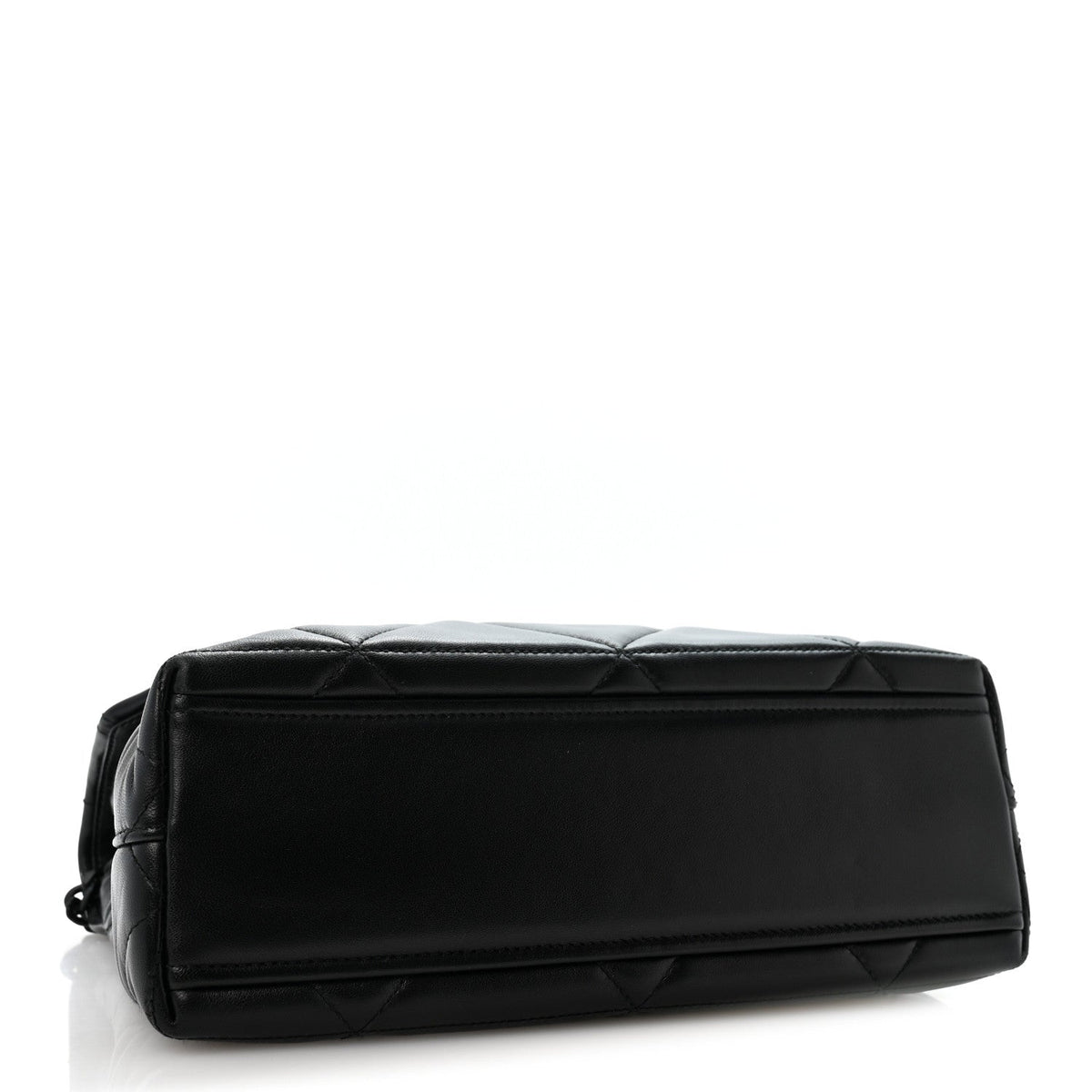 Large Nappa Handbag - Black