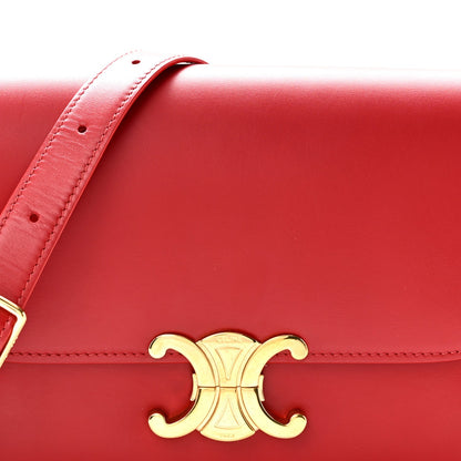 Medium Calfskin Handbag - Red