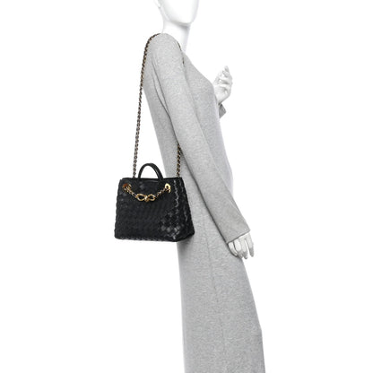 Small Nappa Shoulder Bag - Black