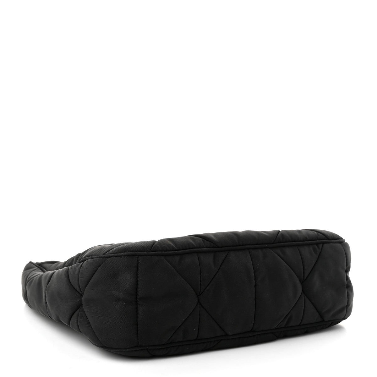 Nylon Shoulder Bag - Black