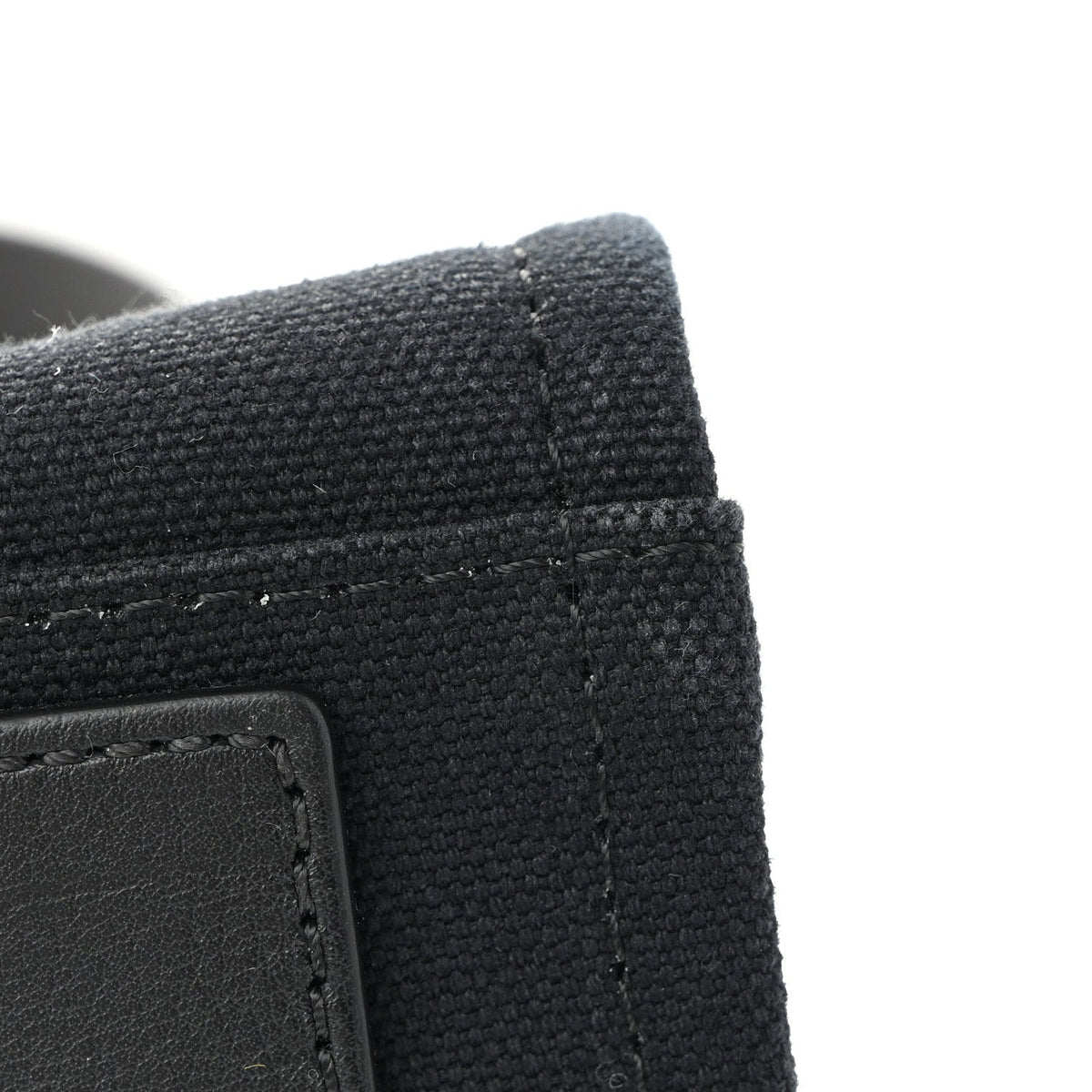 Small Canvas Tote Bag - Black