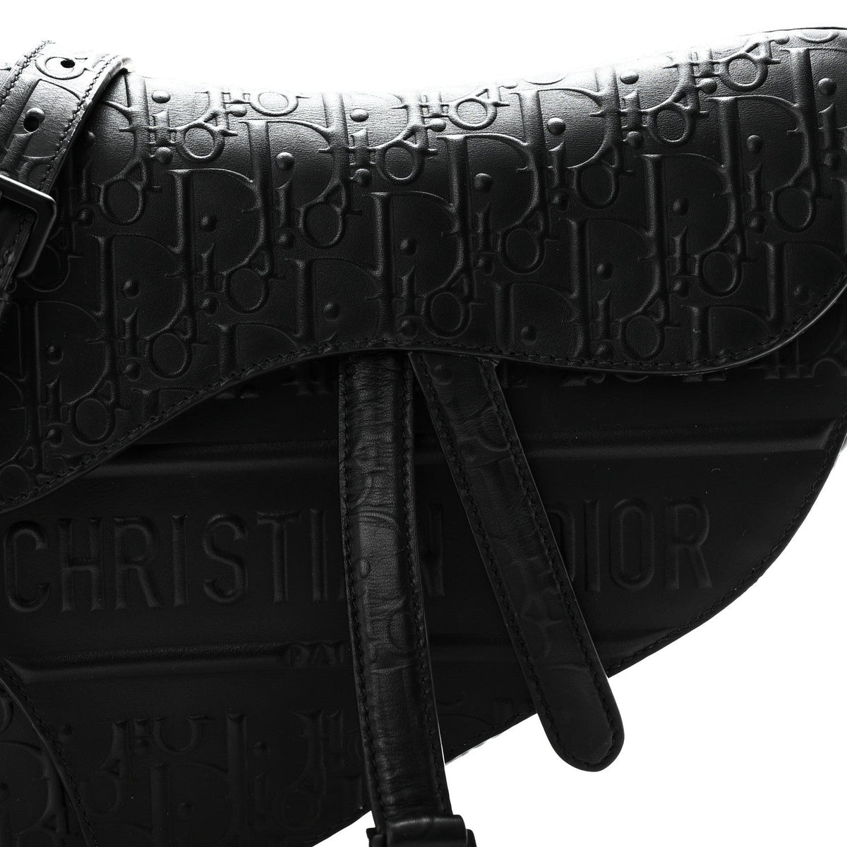 Calfskin Handbag - Black