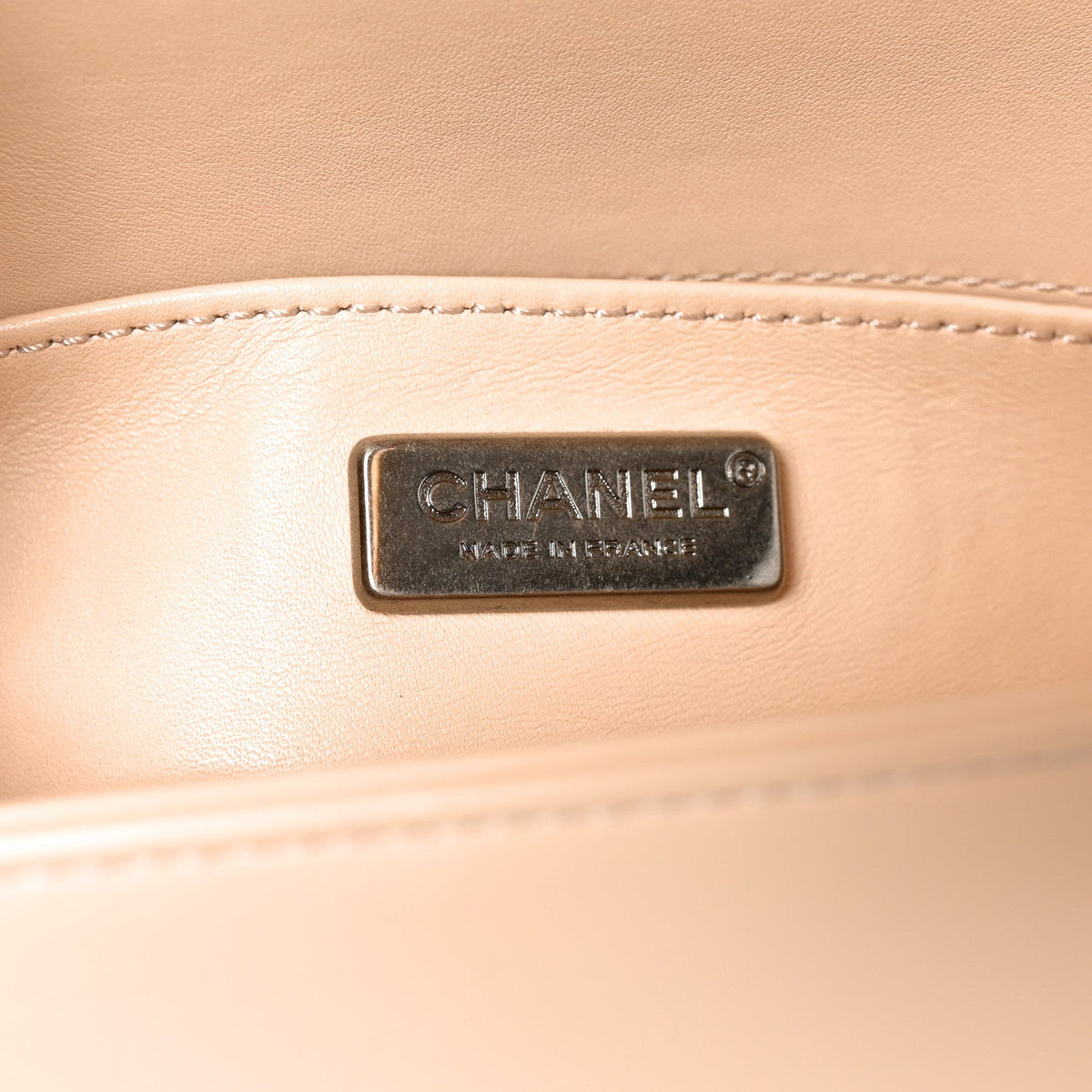Small Calfskin Flap Shoulder Bag - Pink