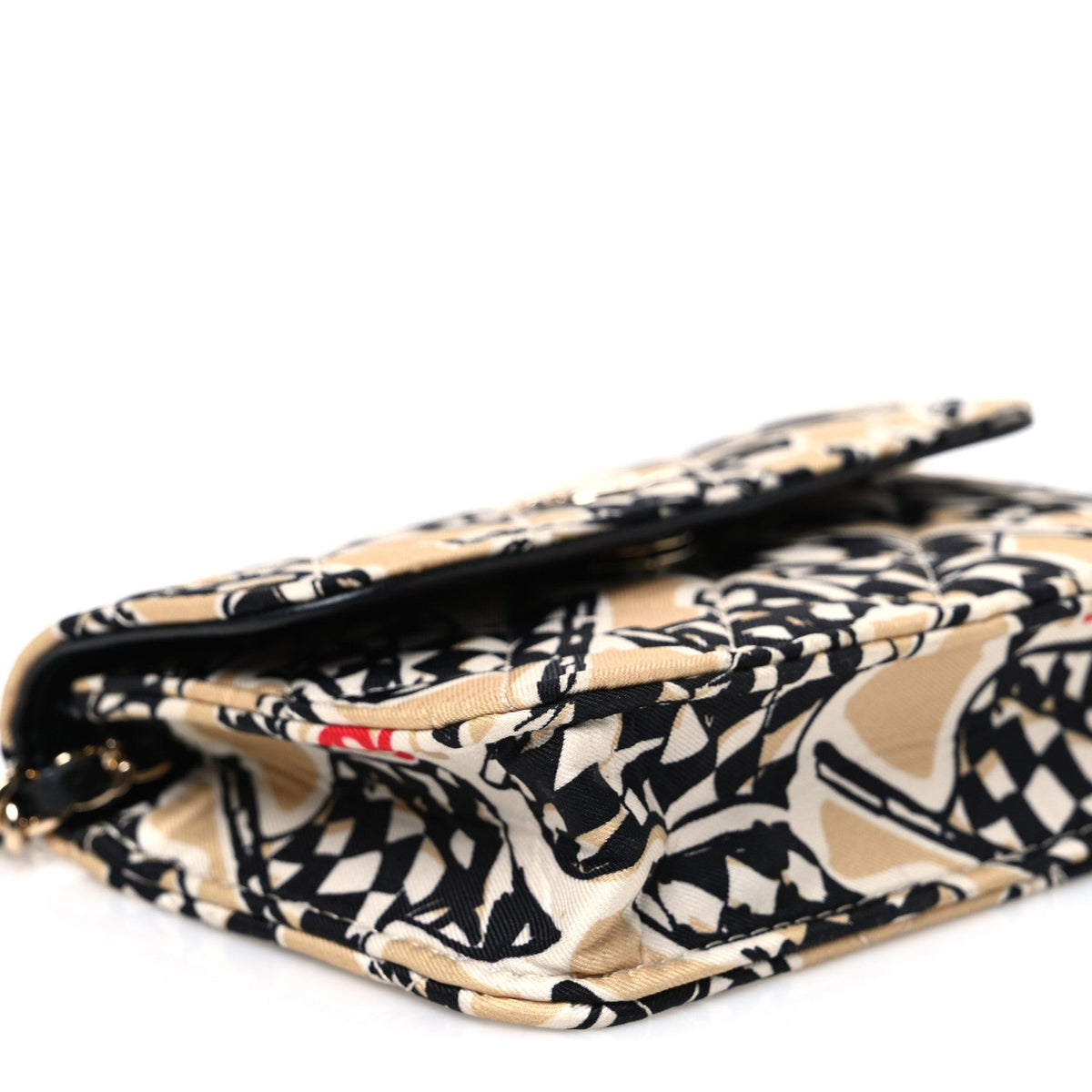 Canvas Clutch Bag - Beige