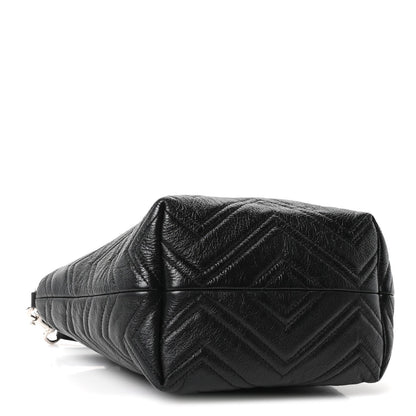 Small Nappa Tote Bag - Black