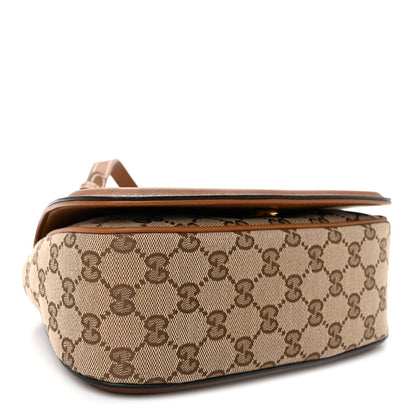 Small Calfskin Shoulder Bag - Beige