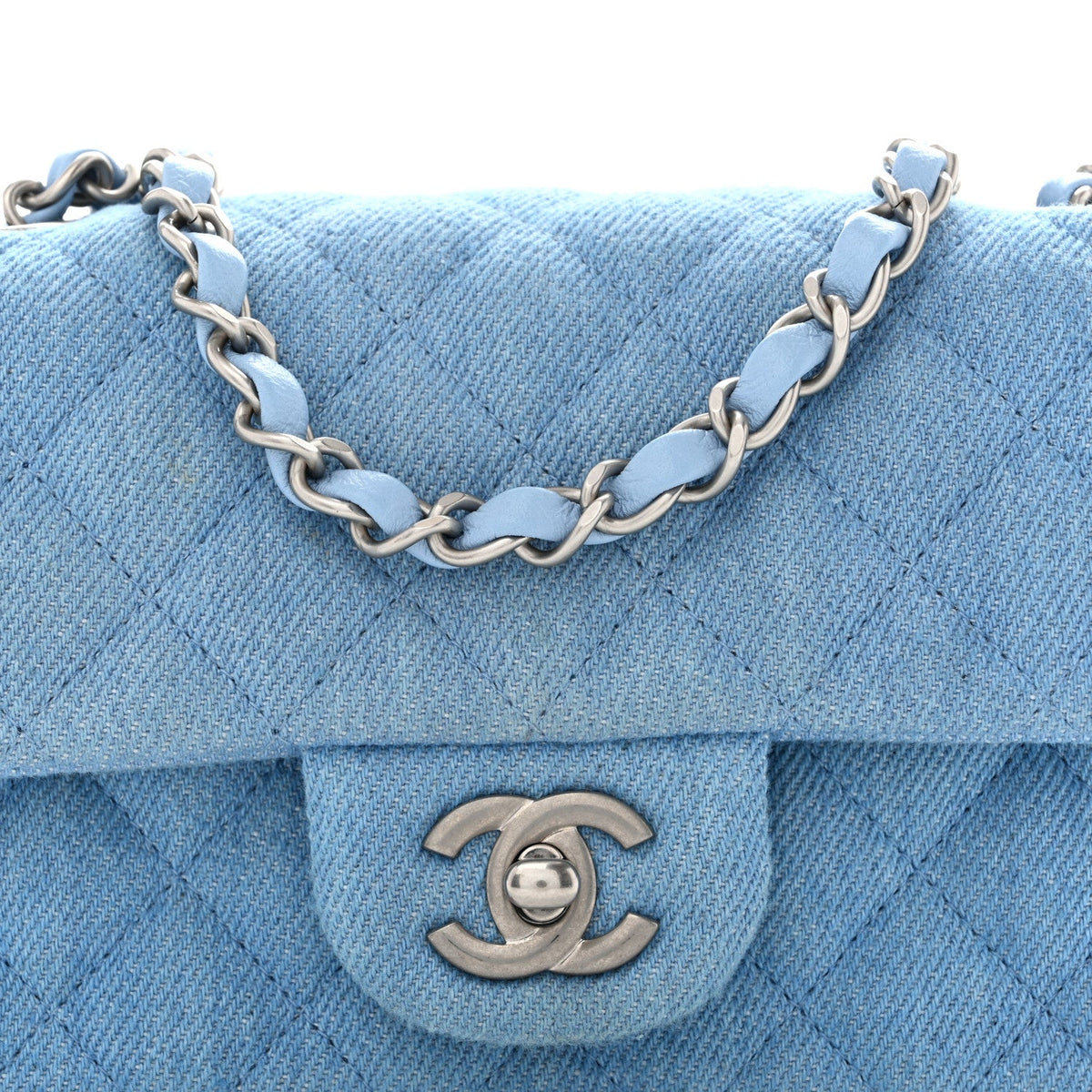 Mini Quilted Flap Shoulder Bag - Tan