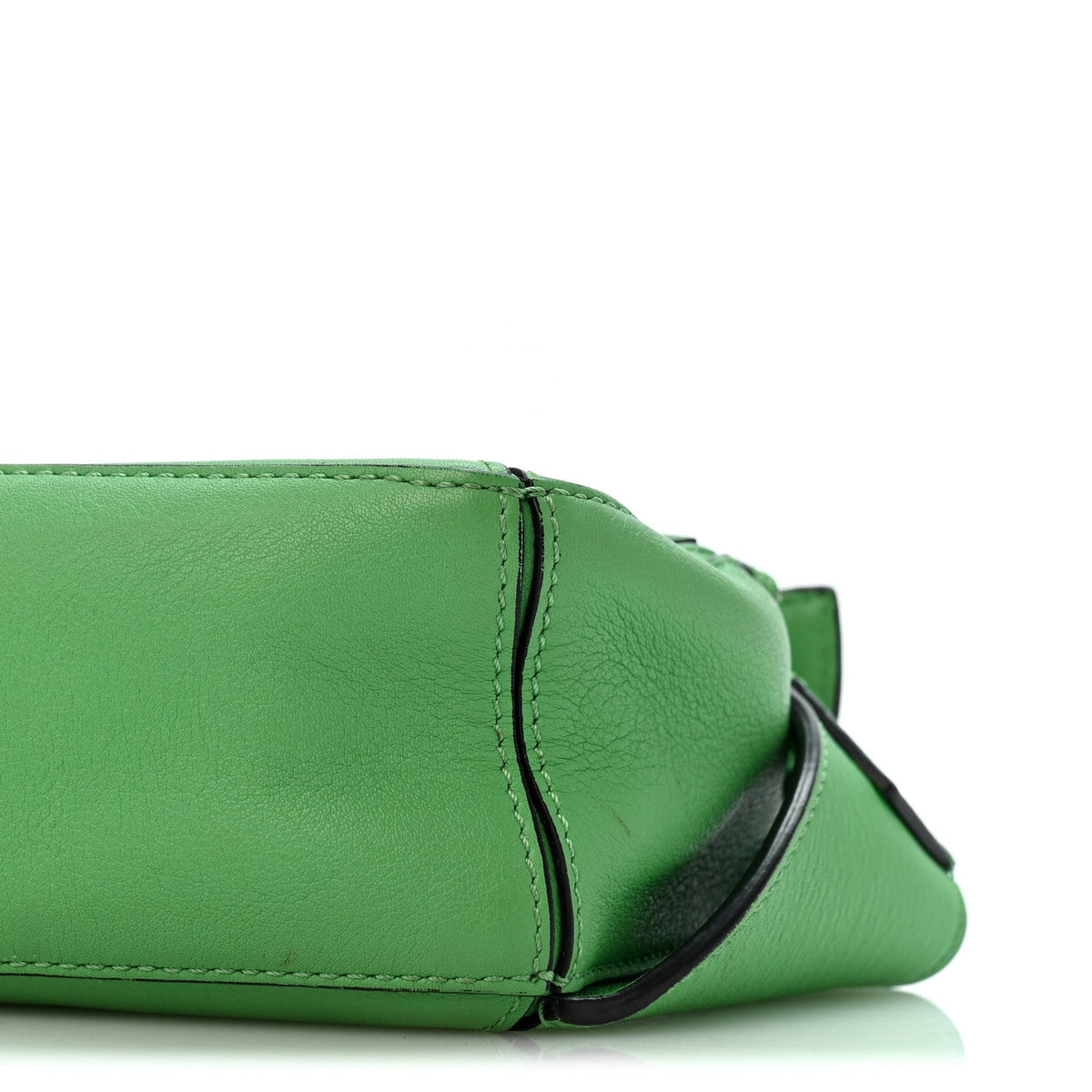 Mini Calfskin Handbag - Green