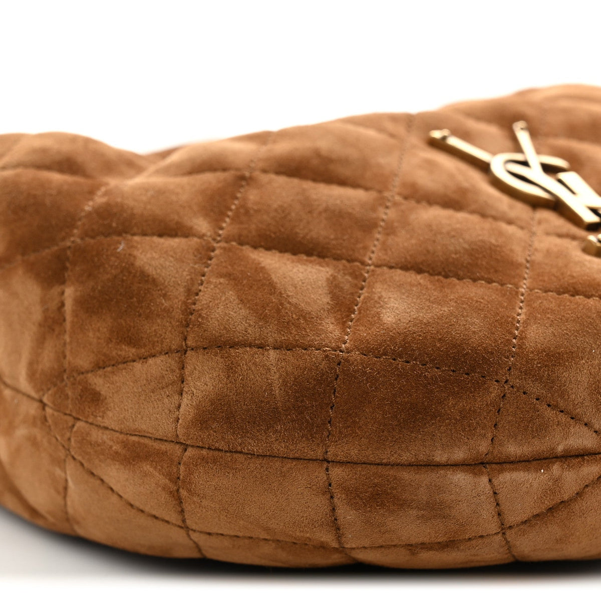 Quilted Suede Handbag
