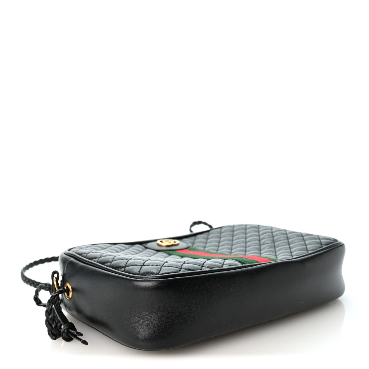 Small Calfskin Shoulder Bag - Black
