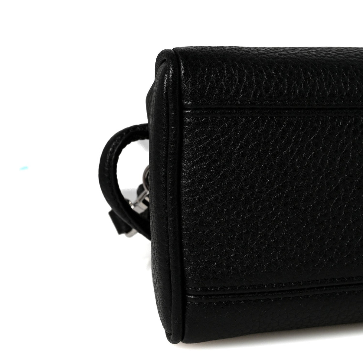 Calfskin Handbag - Black