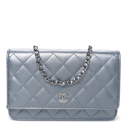 Quilted Lambskin Wallet Bag