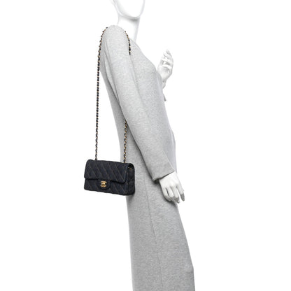 Mini Quilted Flap Shoulder Bag - Tan
