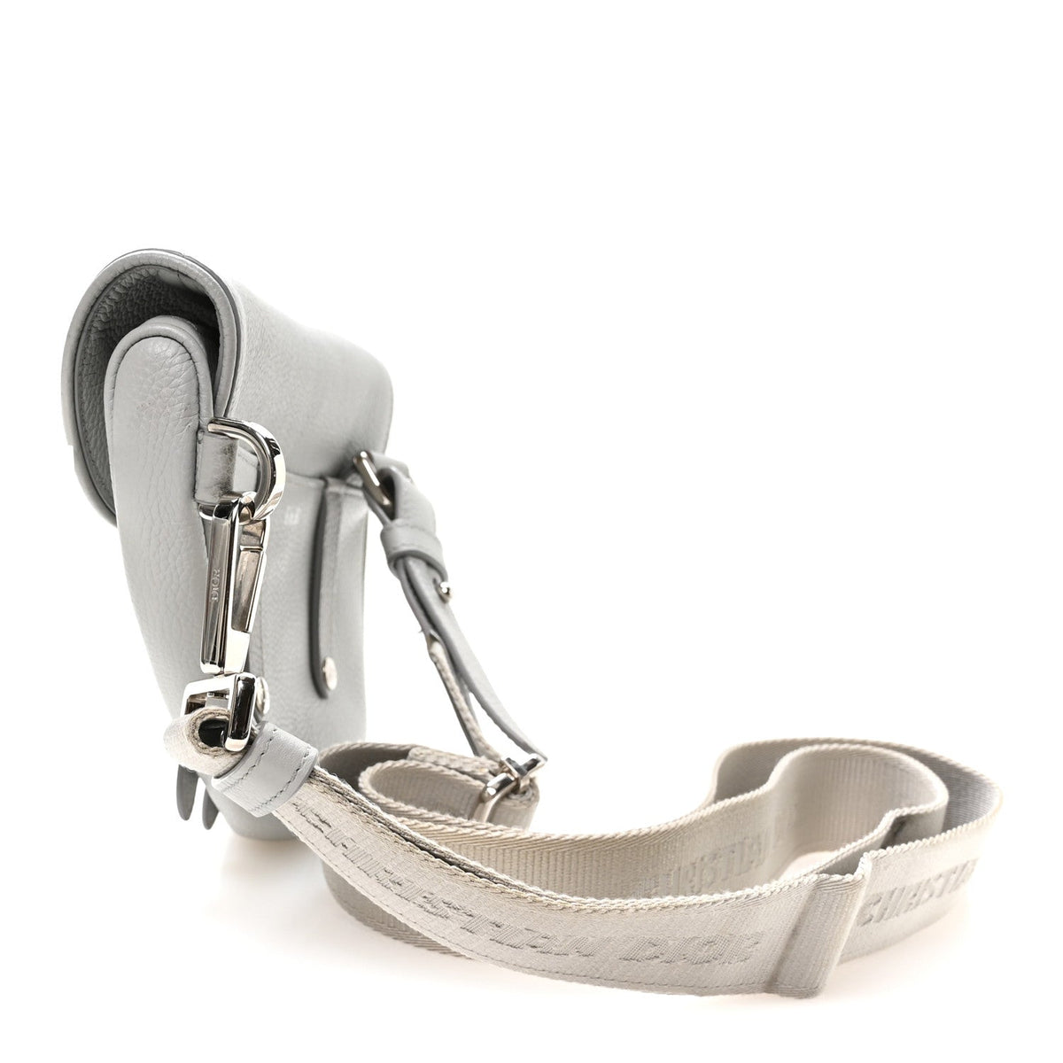 Mini Calfskin Handbag - Gray