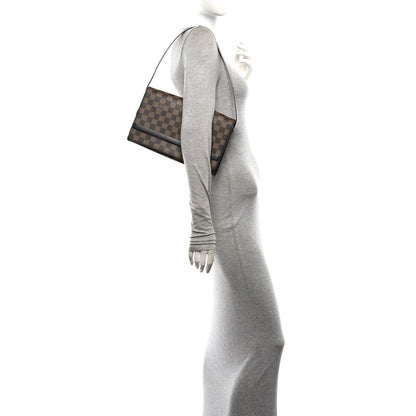 Damier Ebene Tribeca Long Handbag