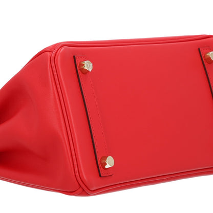 Swift Birkin 25 Rouge De Coeur Handbag