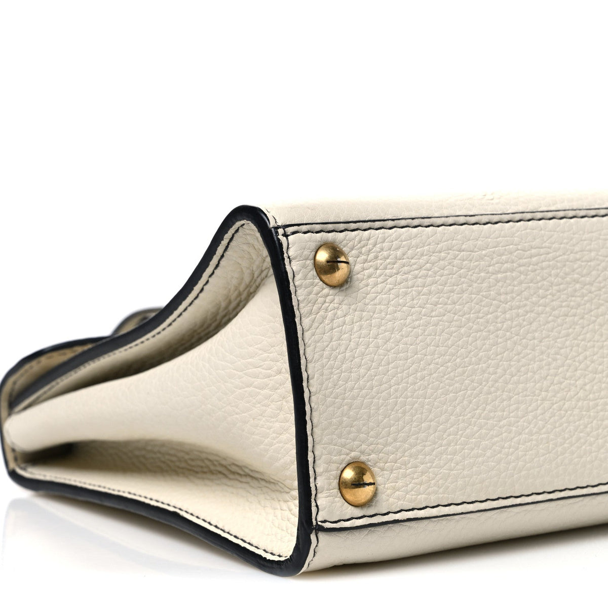 Calfskin Handbag - White