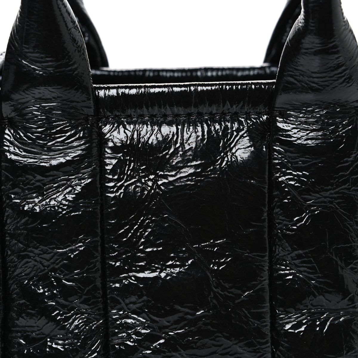 Mini Calfskin Tote Bag - Black