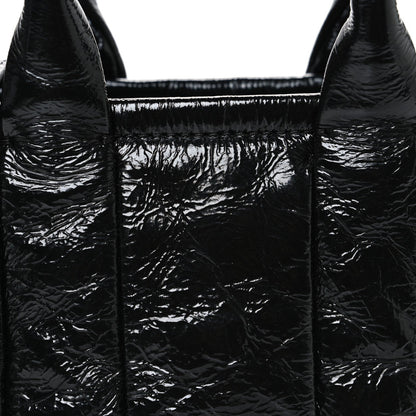 Mini Calfskin Tote Bag - Black