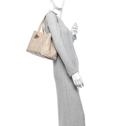 Medium Calfskin Handbag - Beige