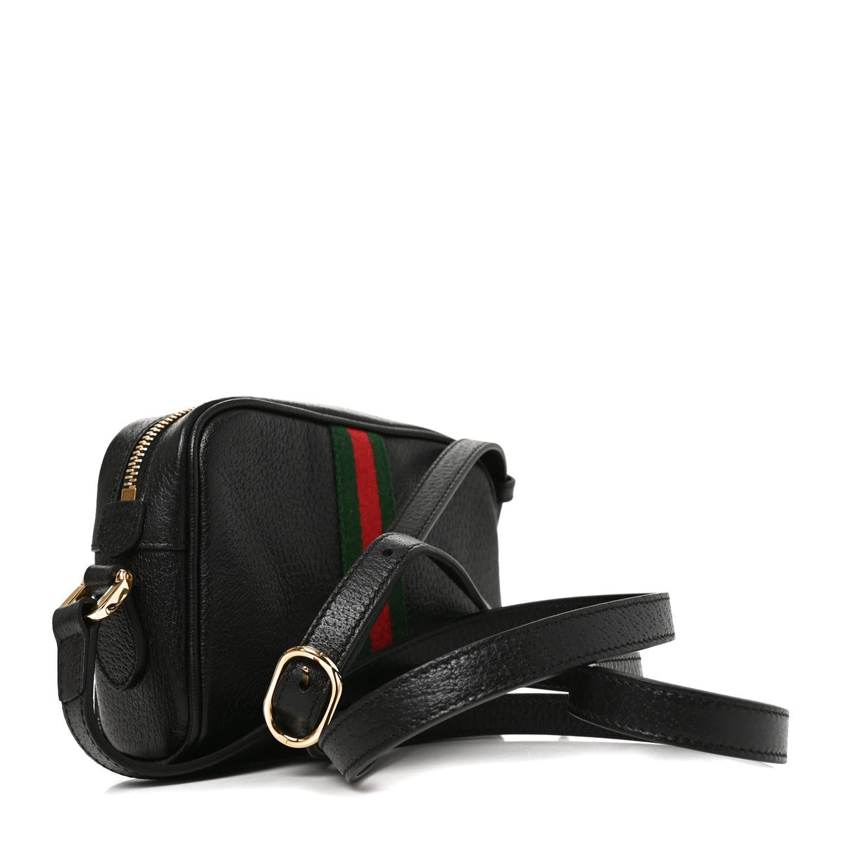 Mini Calfskin Shoulder Bag - Black