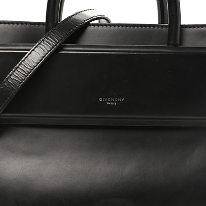 Mini Calfskin Satchel Bag - Black