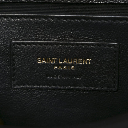 Mini Quilted Lambskin Handbag - Black