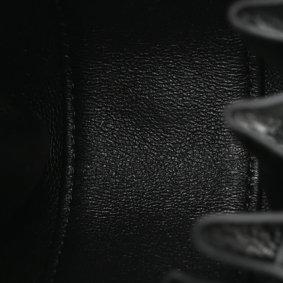 Quilted Lambskin Clutch Bag - Black