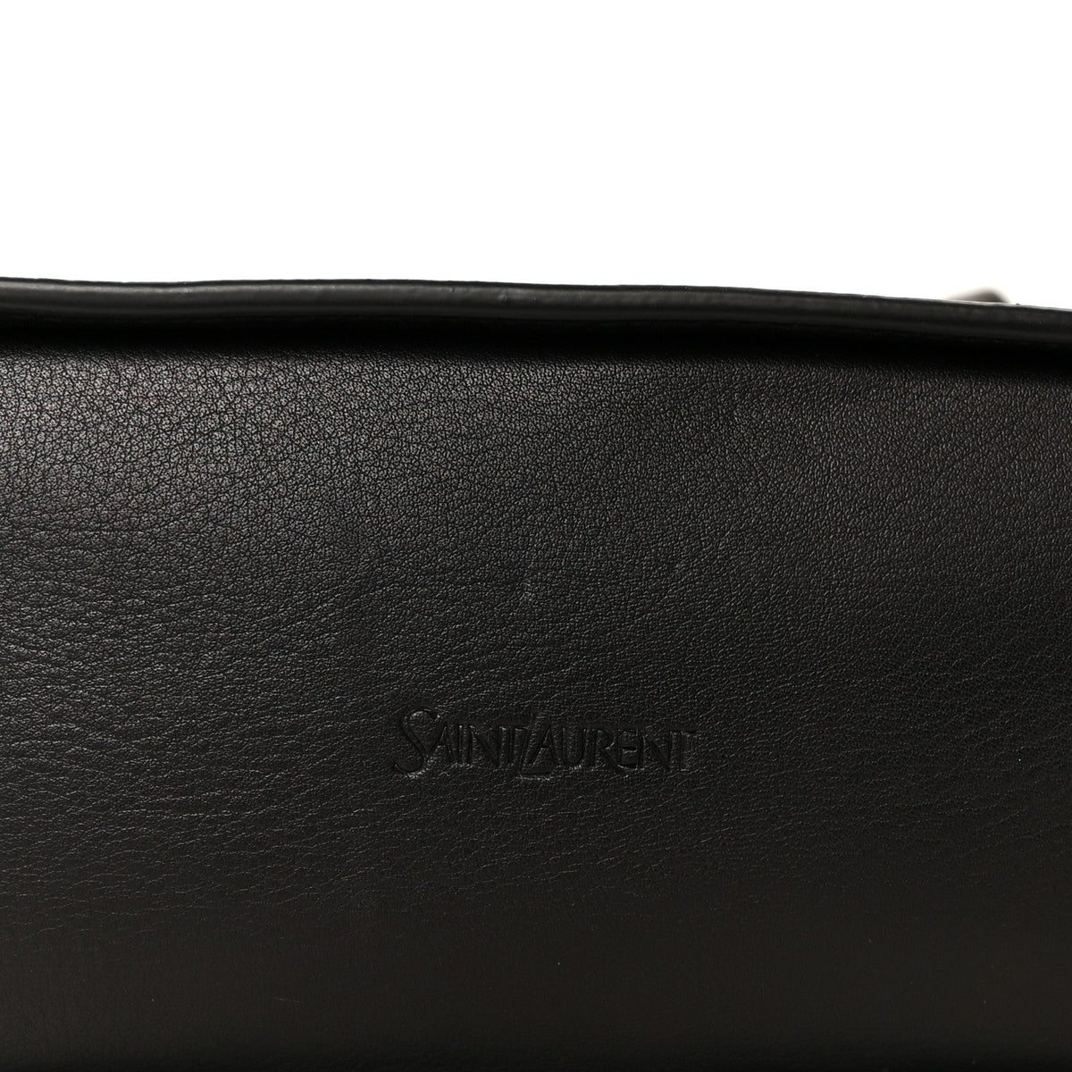 Small Calfskin Bucket Bag - Black