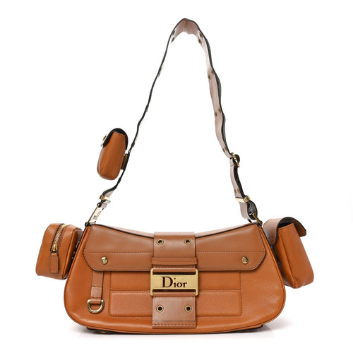 Calfskin Handbag - Tan