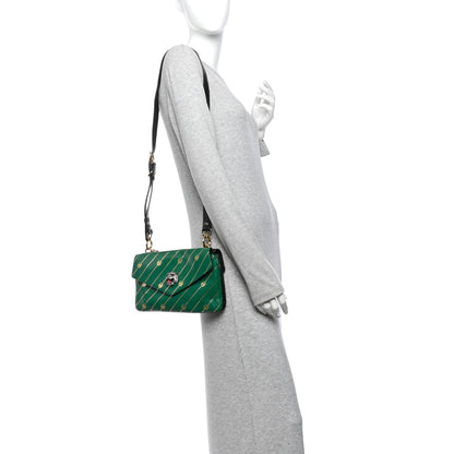 Medium Calfskin Shoulder Bag - Green