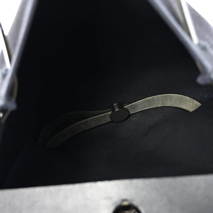 Calfskin Backpack - Black