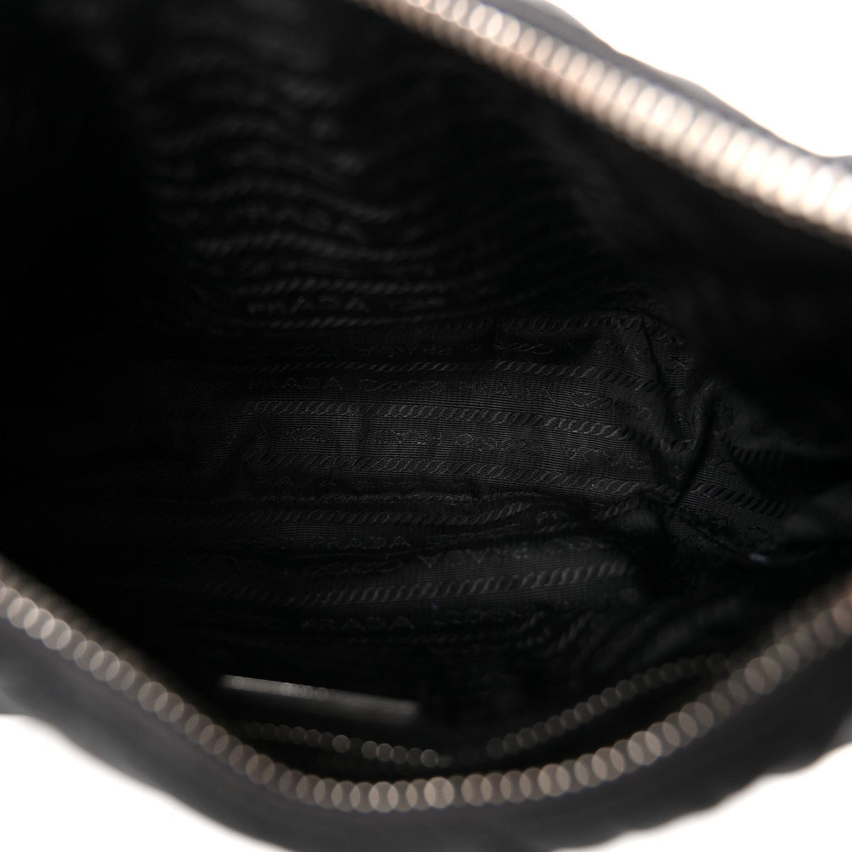 Nylon Shoulder Bag - Black