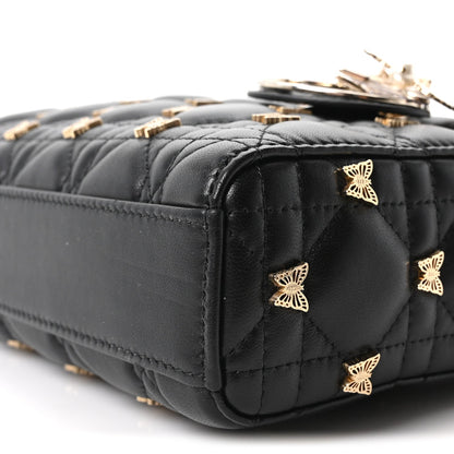 Lambskin Handbag - Black