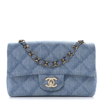 Mini Quilted Flap Shoulder Bag - Tan