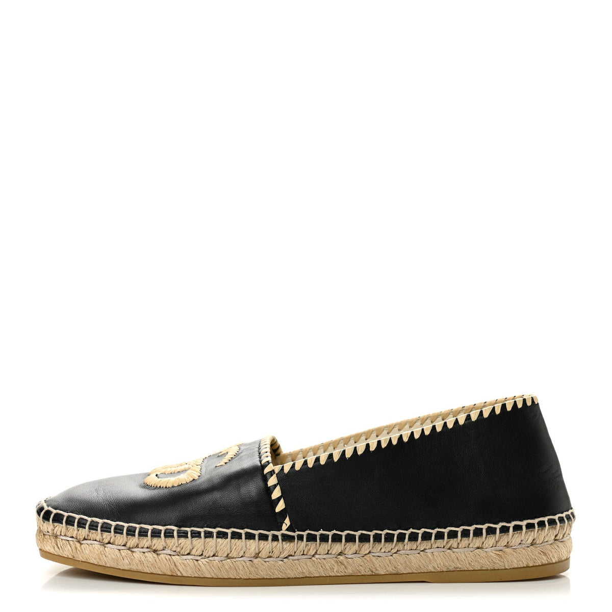 Nappa Charlotte GG Marmont Miguel Espadrilles Black