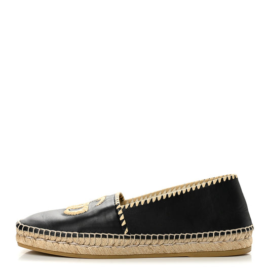 Nappa Charlotte GG Marmont Miguel Espadrilles Black