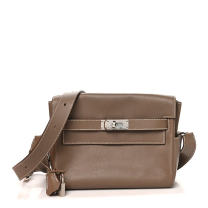 Evercolor Kelly Messenger Pm Etoupe Handbag