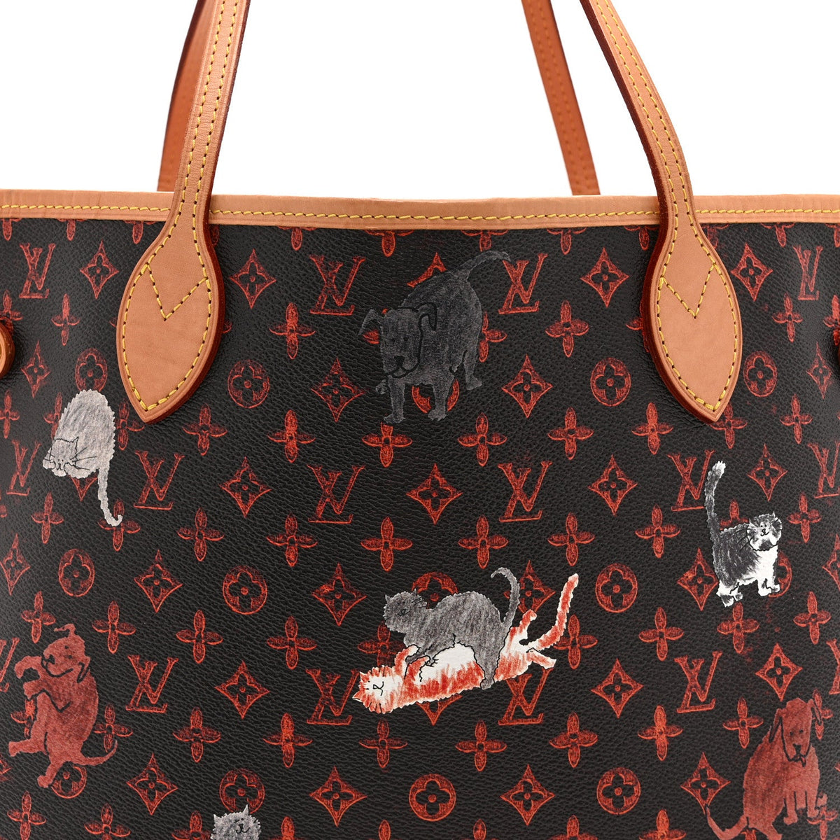 Catogram Neverfull Mm Marron Handbag