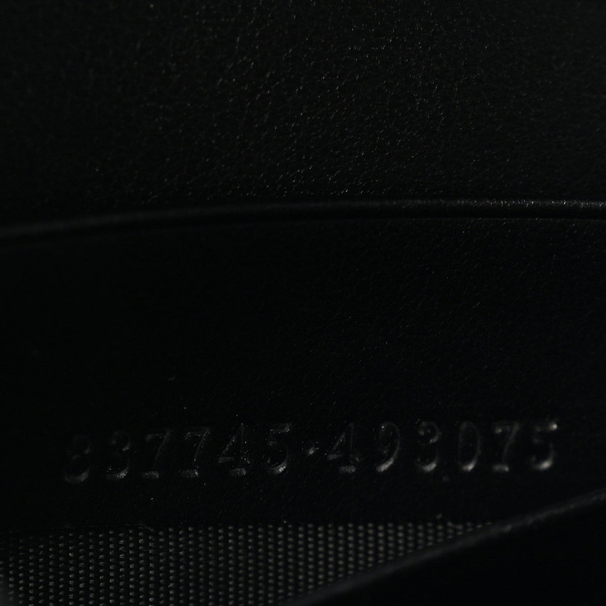 Calfskin Wallet Bag - Black
