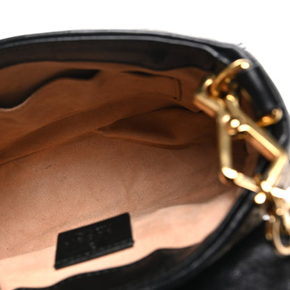 Mini Calfskin Shoulder Bag - Beige