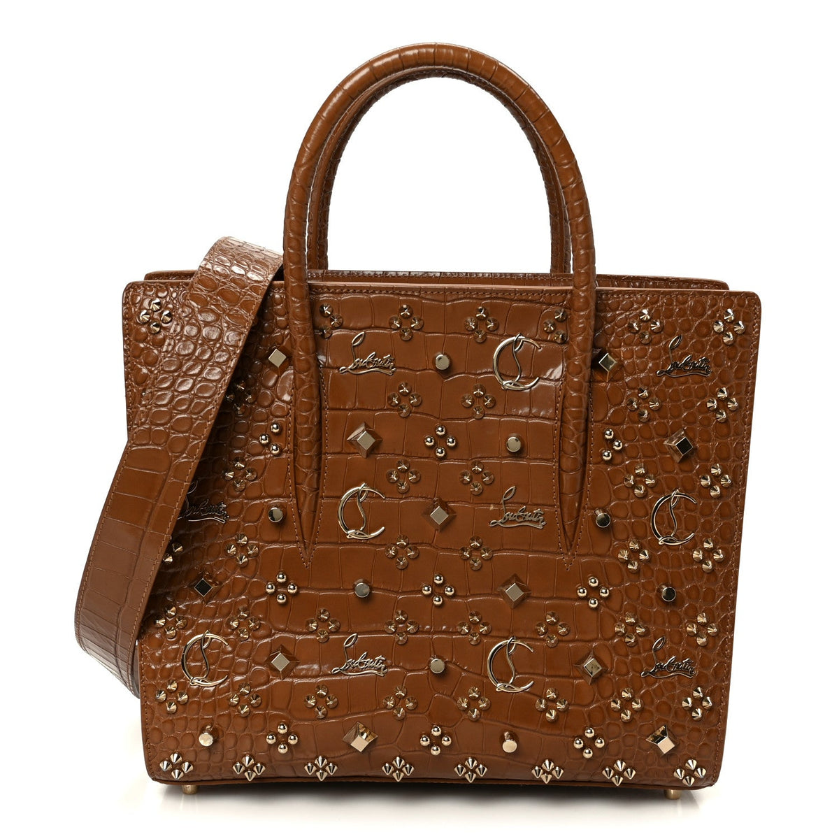 Medium Calfskin Handbag - Brown