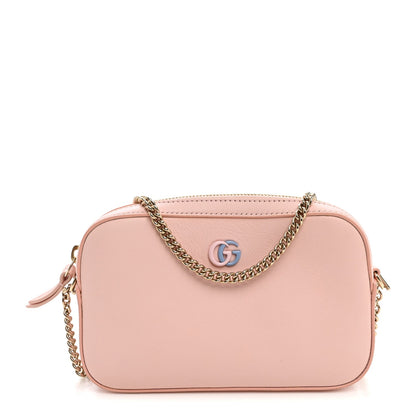 Mini Calfskin Shoulder Bag - Pink