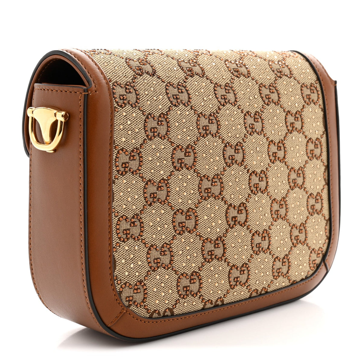 Mini Calfskin Canvas Shoulder Bag