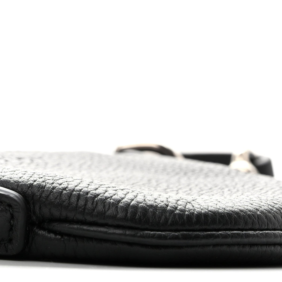 Mini Calfskin Handbag - Black